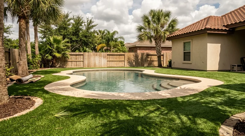 Pool Surround Turf McAllen